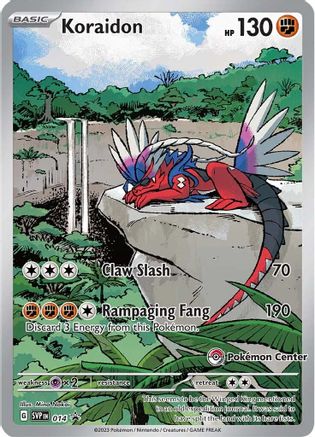 Koraidon (Pokemon Center Exclusive) 14 - SV Scarlet & Violet Promo Cards Holofoil