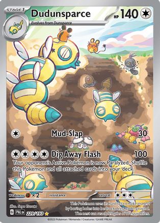 Dudunsparce - 229/193 229 - SV02 Paldea Evolved Holofoil