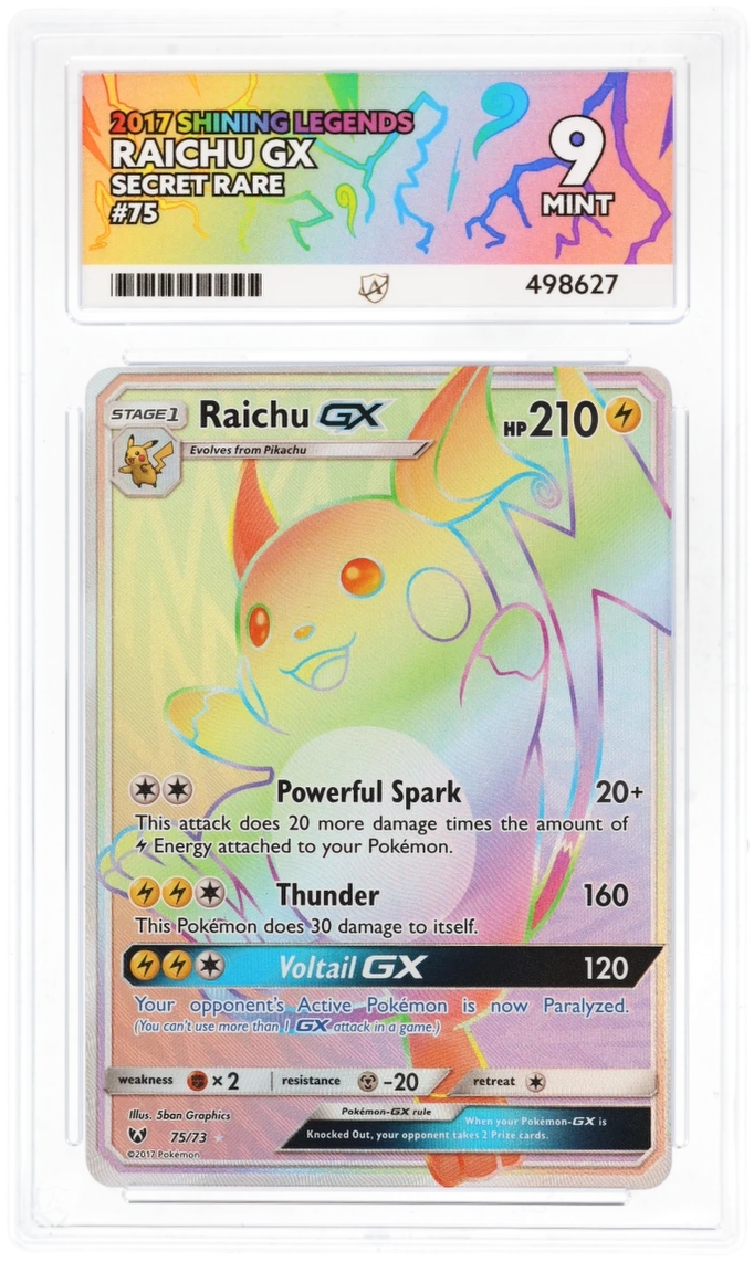 Raichu GX 75 - Ace 9 -Shining Legends