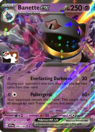 Banette ex 229 - Prize Pack Series Cards Holofoil