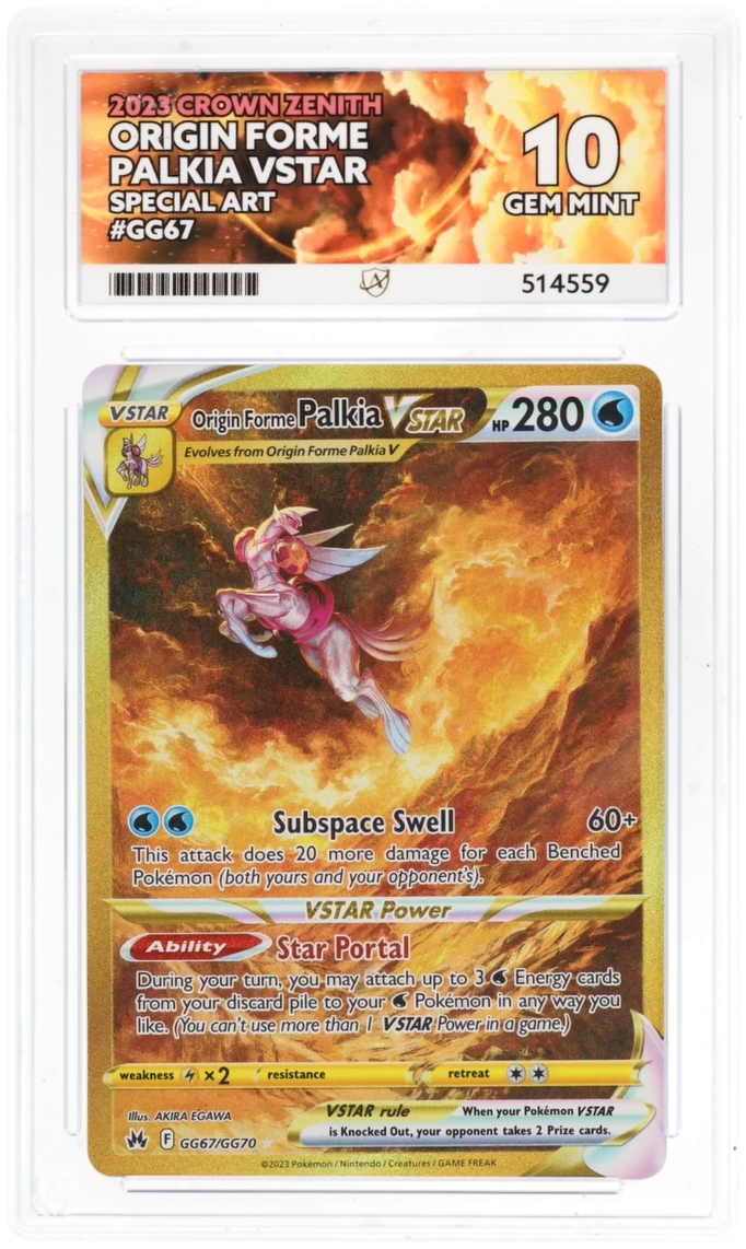 Origin Forme Palkia VSTAR GG67 - Ace 10