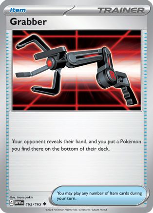 Grabber 162 - SV Scarlet and Violet 151 Reverse Holofoil
