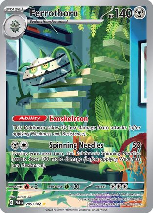 Ferrothorn 209 - SV04 Paradox Rift Holofoil