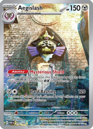 Aegislash - 210/182 210 - SV04 Paradox Rift Holofoil