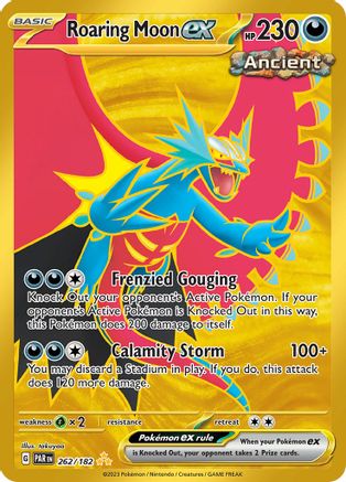 Roaring Moon ex 262 - SV04 Paradox Rift Holofoil