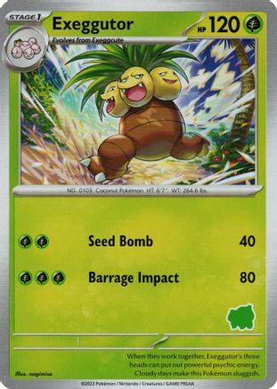 Exeggutor - My First Battle