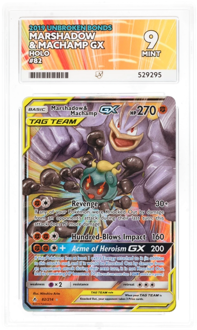 Marshadow & Machamp GX 82/214 - Ace 9 - Unbroken Bonds