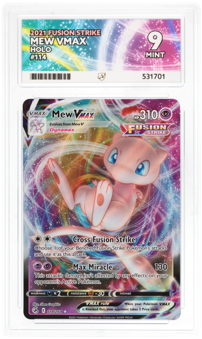 Mew VMAX 114/264 - Ace 9 - Fusion Strike