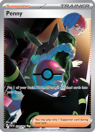 Penny 239/091 - SV Paldean Fates Holofoil