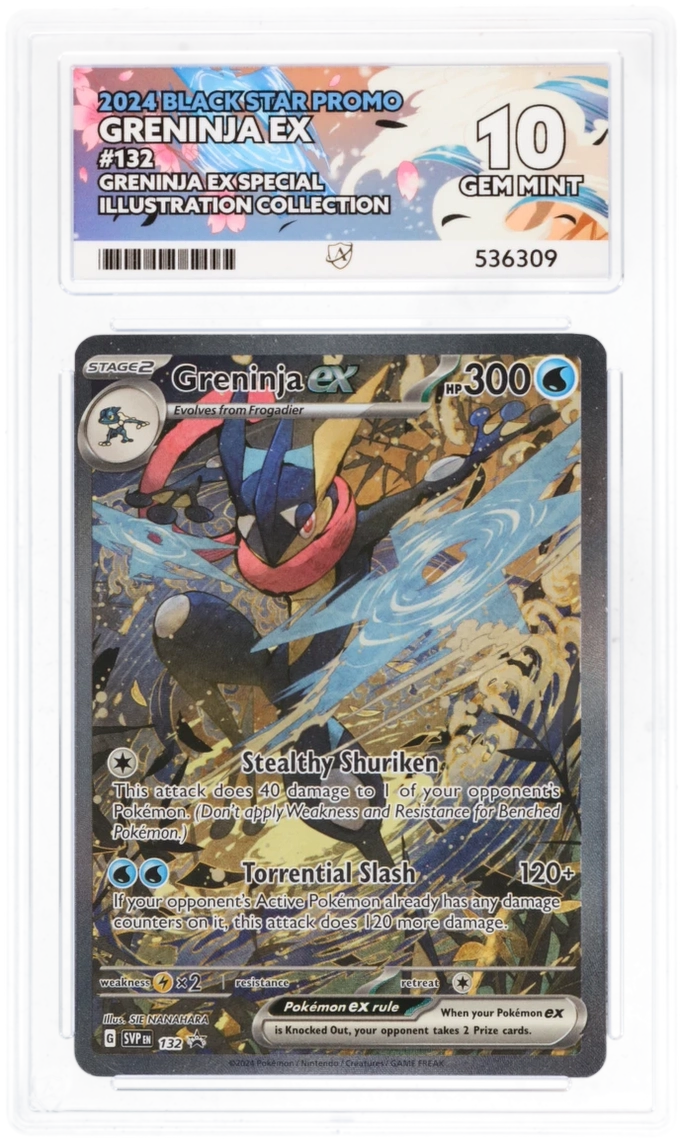 ACE 10 - Greninja ex - 132 - Black Star Promo - Pokemon - Greninja