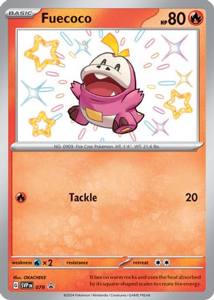 Fuecoco 79 - SV Scarlet & Violet Promo Cards Holofoil
