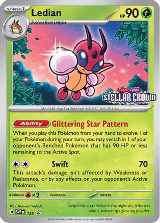 Ledian - 133 133 - SV Scarlet & Violet Promo Cards Holofoil