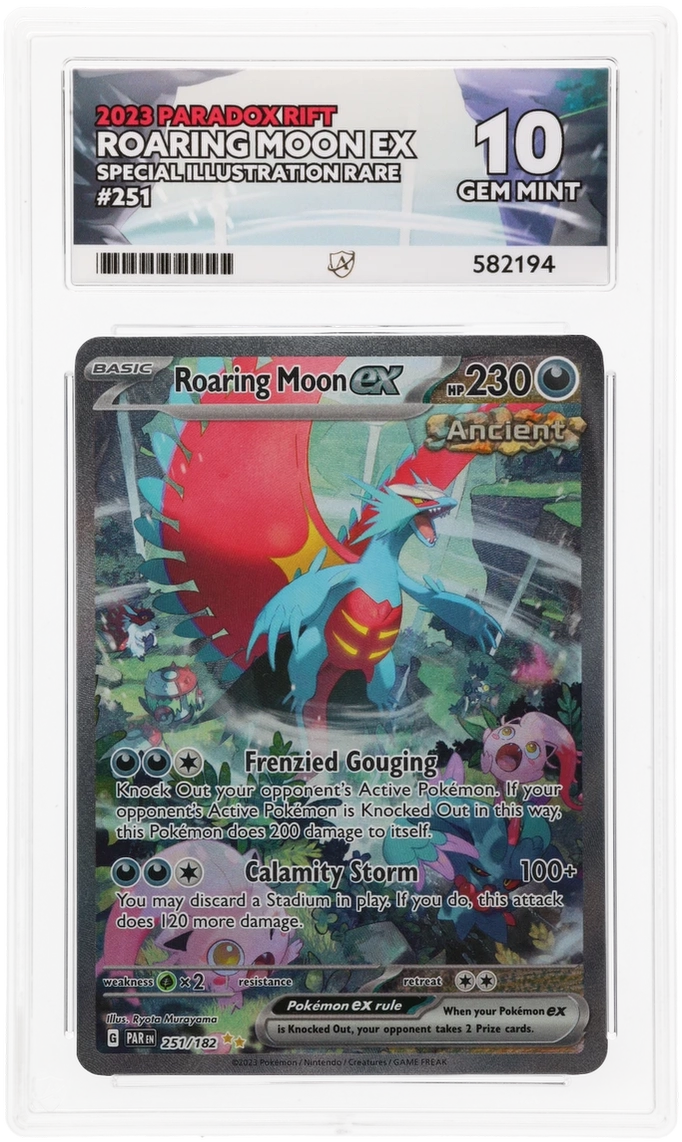 Roaring Moon EX SIR 251 - Ace 10 - Paradox Rift – PokeRand