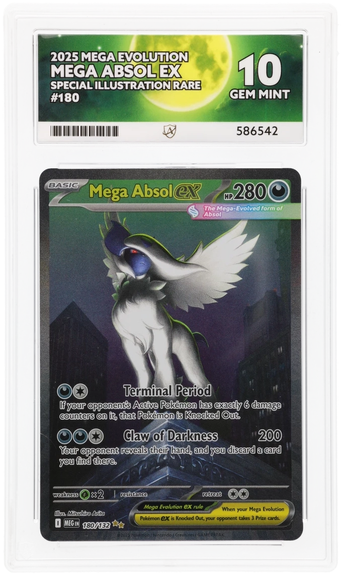 ACE 10 - Mega Absol ex - 180/132 - Mega Evolution - Pokemon PokeRand ACE 10 - Mega Absol ex - 180/132 - Mega Evolution - Pokemon PokeRand