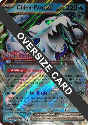 Chien-Pao ex - 061/193 61 - Jumbo Cards Holofoil
