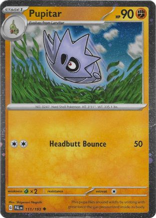 Pupitar - 111/193 (Cosmo Foil) 111 - Miscellaneous Cards & Products Holofoil