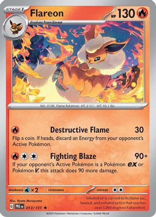 Flareon - SV Prismatic Evolutions
