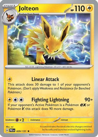 Jolteon - SV Prismatic Evolutions