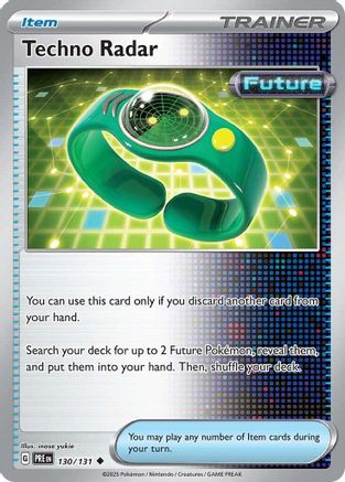 Techno Radar 130 - SV Prismatic Evolutions Reverse Holofoil