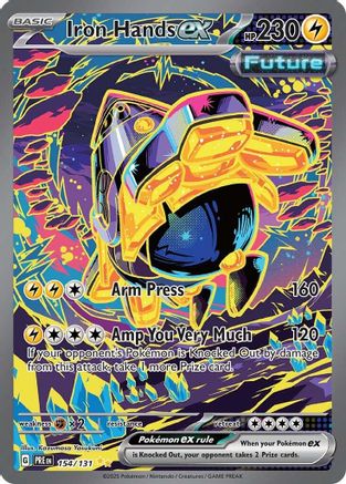 Iron Hands ex - 154/131 - SV Prismatic Evolutions