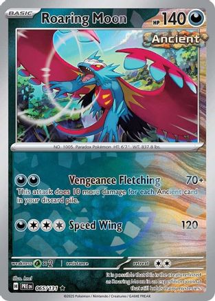 Roaring Moon (Poke Ball Pattern) - SV Prismatic Evolutions