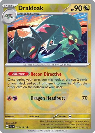 Drakloak (Master Ball Pattern) - SV Prismatic Evolutions