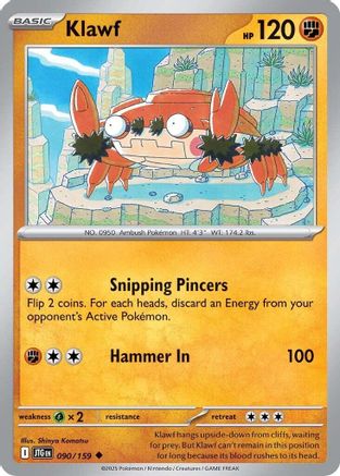 Klawf 90 - SV09 Journey Together Reverse Holofoil
