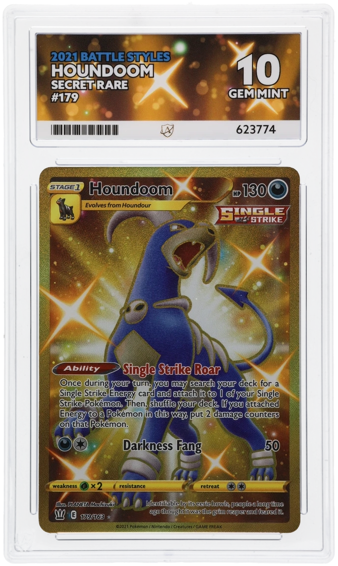 ACE 10 - Houndoom - 179/163 - Battle Styles - Pokemon
