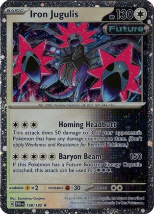 Iron Jugulis - 158/182 158 - Miscellaneous Cards & Products Holofoil
