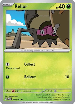 Rellor 24 - SV10 Destined Rivals Reverse Holofoil