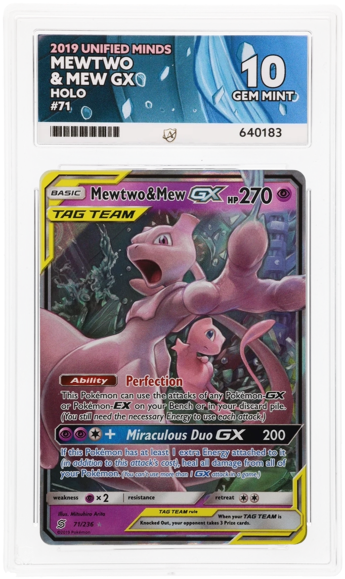 ACE 10 - Mewtwo & Mew GX - 71/236 - Unified Minds - Pokemon