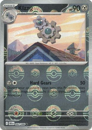 Klang - 066/086 (Poke Ball Pattern) 66 - SV White Flare Holofoil