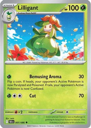 Lilligant 7 - SV Black Bolt
