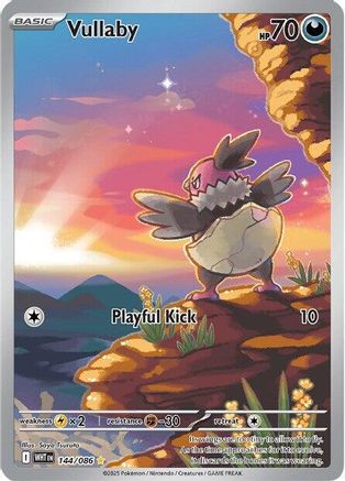 Vullaby - 144/086 144 - SV White Flare Holofoil