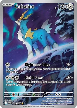 Cobalion - 144/086 144 - SV Black Bolt Holofoil