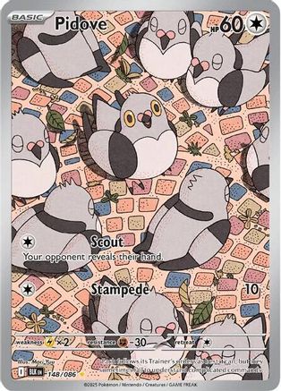 Pidove - 148/086 148 - SV Black Bolt Holofoil