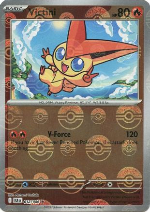 Victini - 012/086 (Poke Ball Pattern) 12 - SV Black Bolt Holofoil