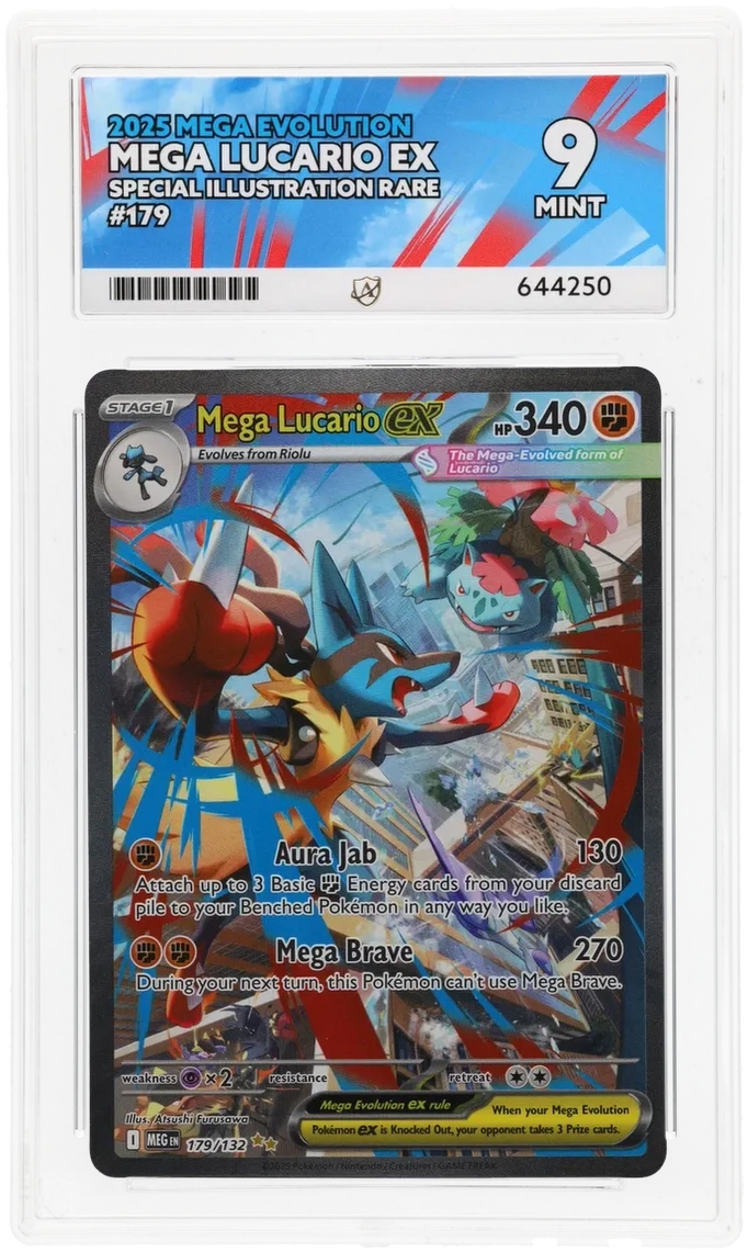 Mega Lucario ex - ACE 9 (Front)