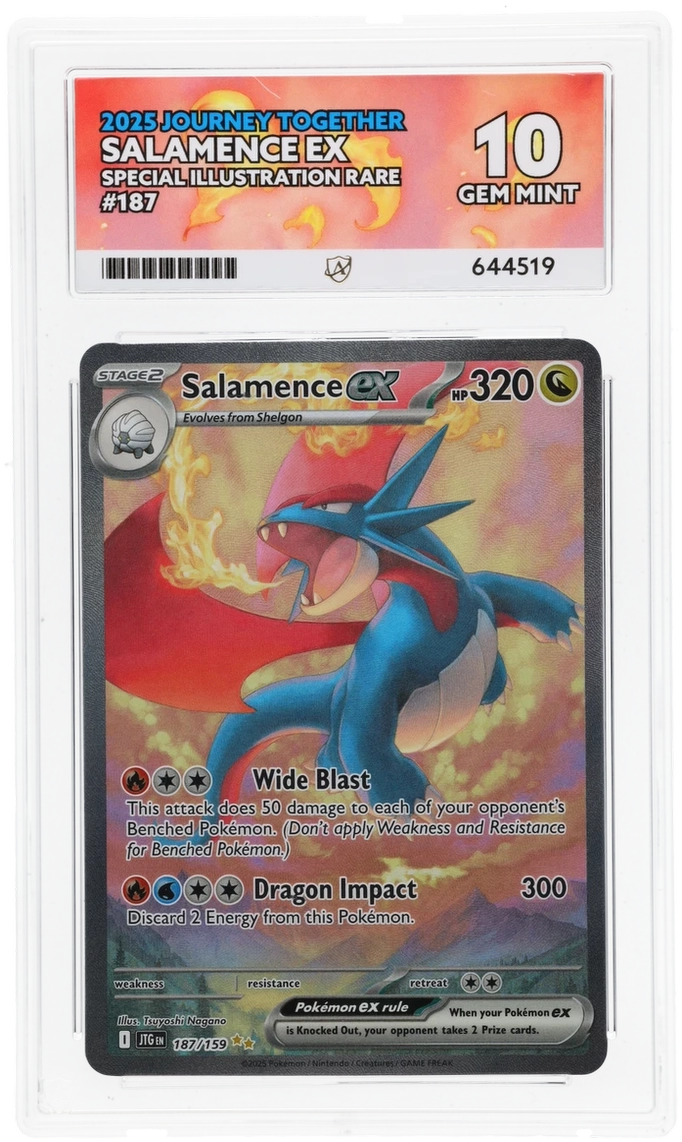 pokemon cards salamence ACE 10 - Salamence ex - 187/159 - Journey Together
