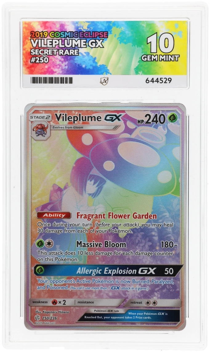 ACE 10 - Vileplume GX - 250/236 - Cosmic Eclipse