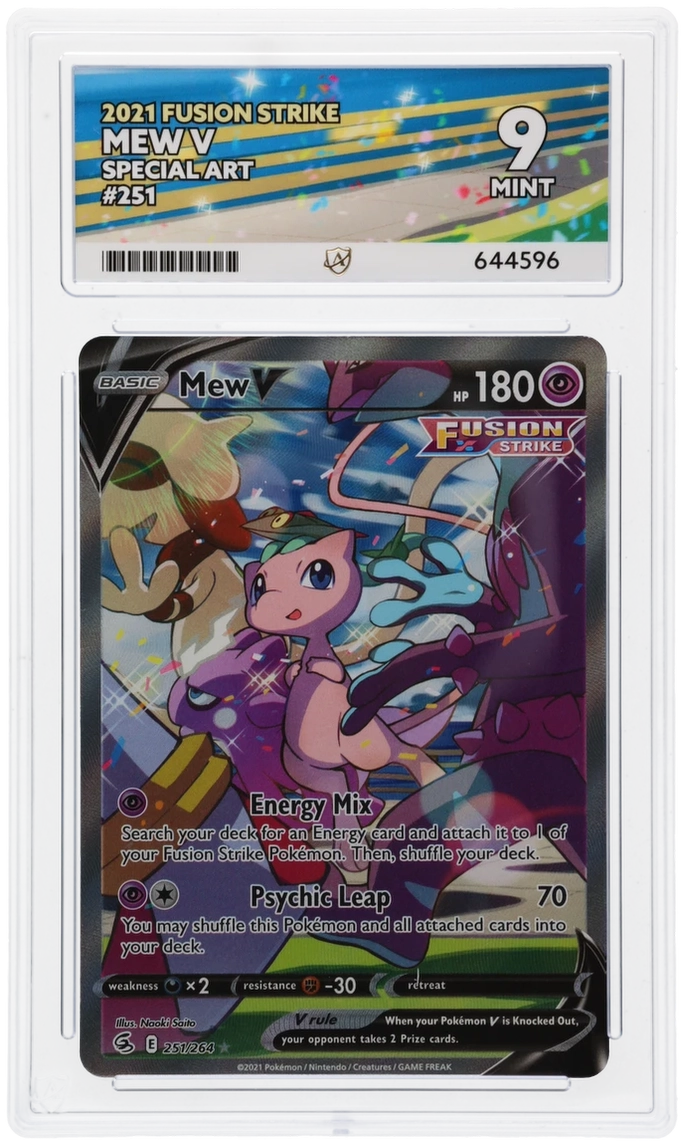 ACE 9 - Mew V - 251/264 - Fusion Strike - Pokemon – PokeRand
