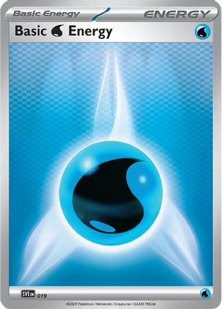 Basic Water Energy - 019 19 - SVE Scarlet & Violet Energies
