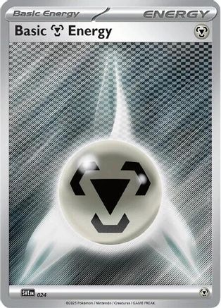 Basic Metal Energy - 024 24 - SVE Scarlet & Violet Energies