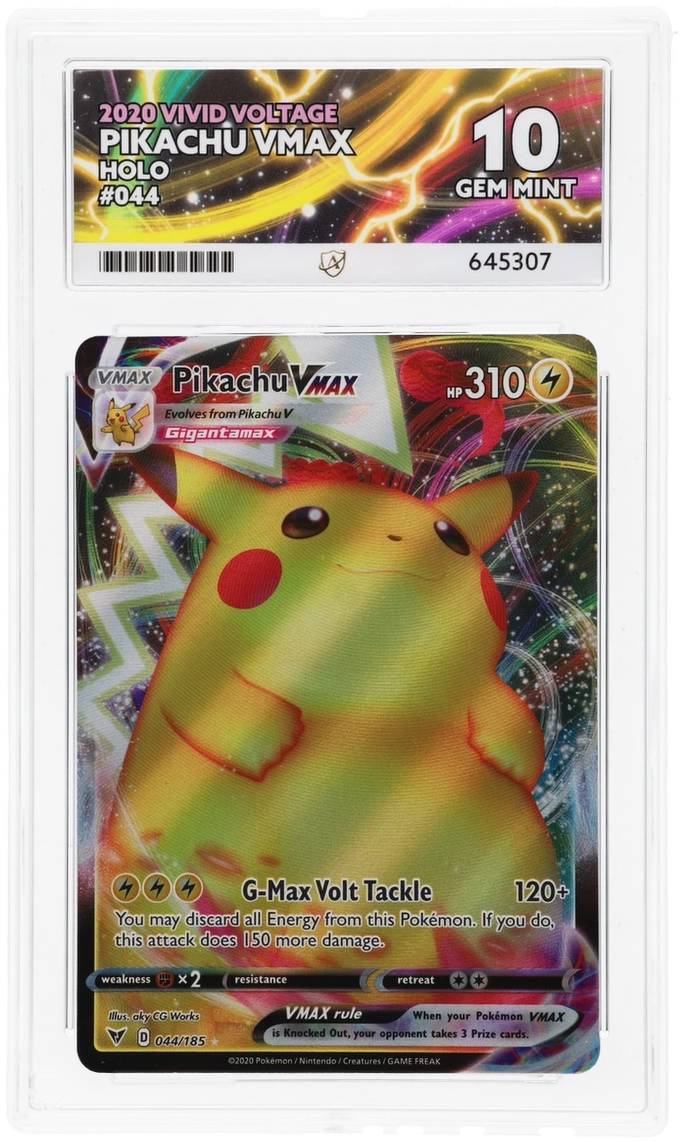 Pikachu VMAX Holo 044/185 - Ace 10 - Vivid Voltage