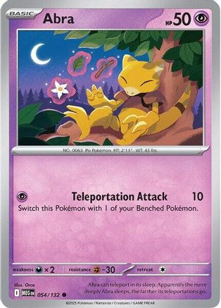 Abra 54 - ME01 Mega Evolution