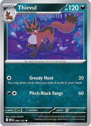 Thievul 90 - ME01 Mega Evolution