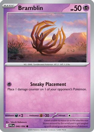 Bramblin 46 - ME02 Phantasmal Flames Reverse Holofoil
