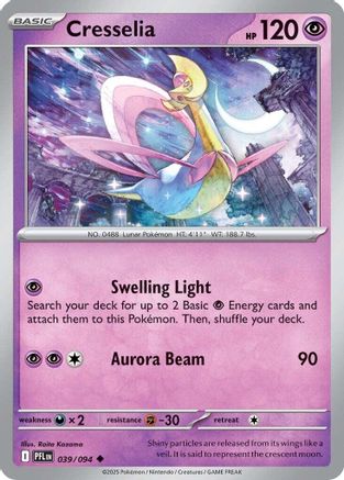 Cresselia 39 - ME02 Phantasmal Flames