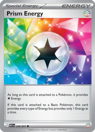 Prism Energy 216 - ME Ascended Heroes Reverse Holofoil