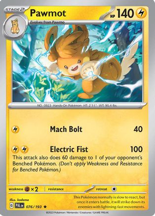 Pawmot - 076/193 76 - Deck Exclusives